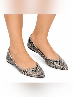 Corso Como  Snake-Print Ballet Flats - Women